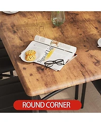 Gaomon Kitchen Table Dining Table Set for Kitchen Table for Dining Room, Home Office