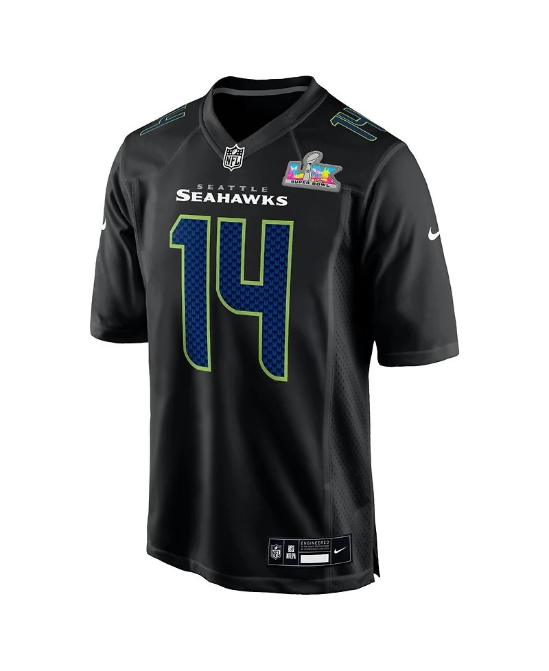 Nike Men's Sam Darnold Black Seattle Seahawks Super Bowl Lx Fashion Game Jersey