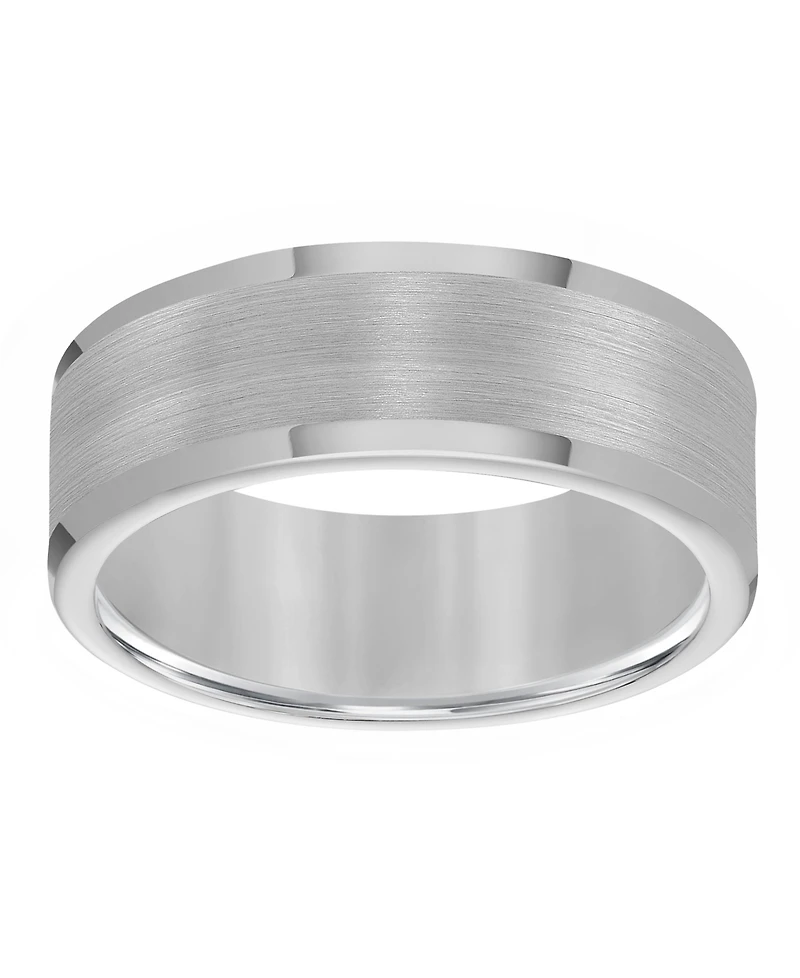 Triton Men's Tungsten Ring, 8mm Wedding Band