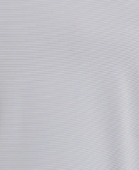 Pga Tour Men's Feeder Stripe Mock-Neck Golf Shirt