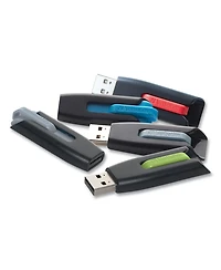 Verbatim 49174 Store 'n' Go V3 64 Gb Usb 3.0 Drive - Black/Gray
