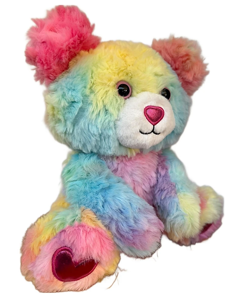Wild Hippo Tie-Dye Passion Bear Valentine's Plush Toy