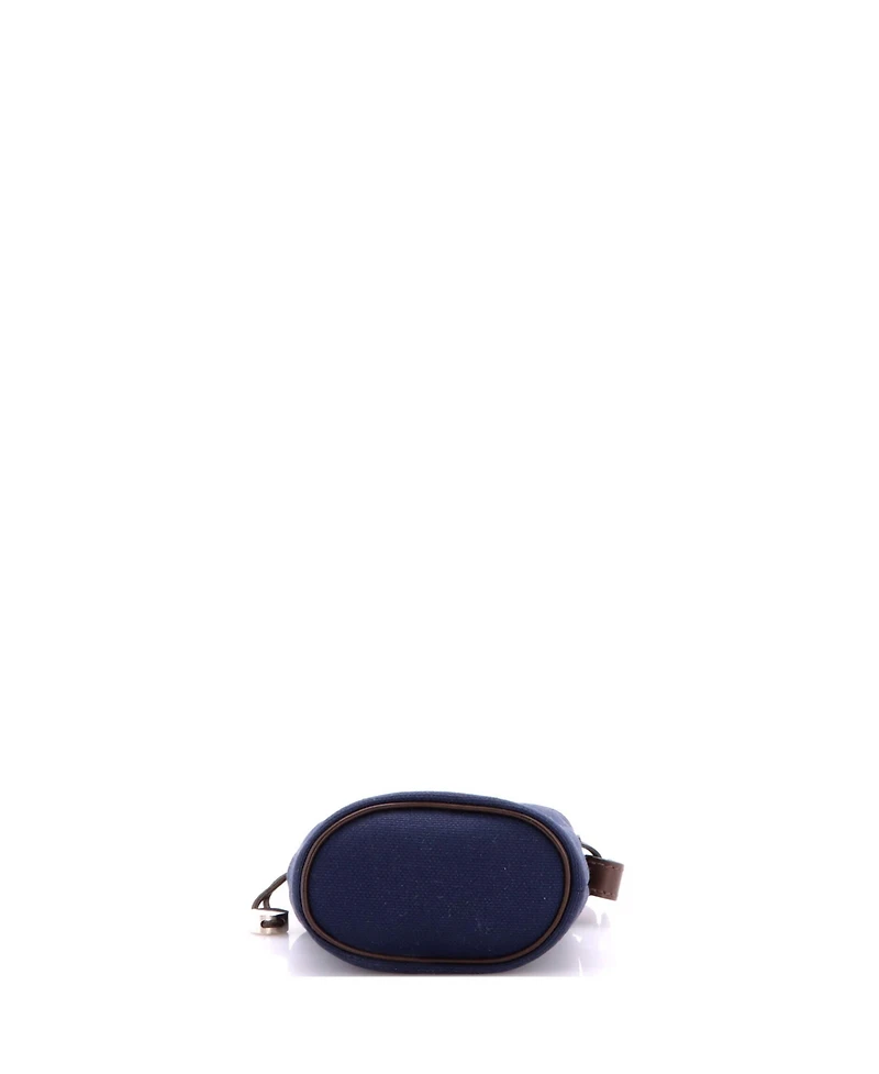 Pre-Owned Hermes On-The-Go Dog Pouch Toile