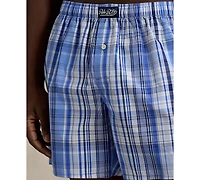 Polo Ralph Lauren Men's Plaid Woven Boxer Briefs