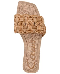 Circus Ny by Sam Edelman Women's Salma Woven Slip-On Flat Sandals