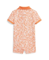 Polo Ralph Lauren Baby Boys' Pineapple Stretch Mesh Short-Sleeve Shortall