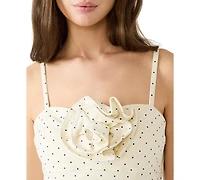 Steve Madden Juniors' Peony Square Neck Mini Dress