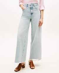 Tommy Hilfiger Women's Eve 70's Wide Leg Ankle Jeans