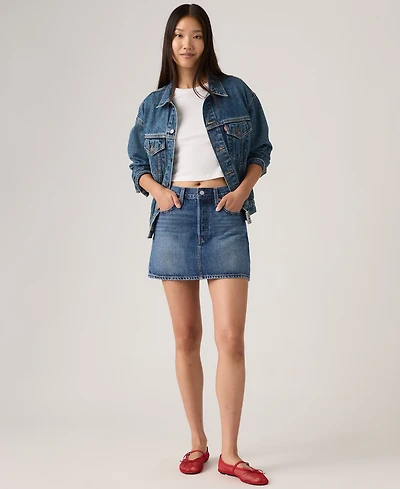 Levi's Women's Icon Cotton Denim Skirt