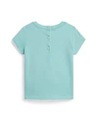 Polo Ralph Lauren Baby Girls' Bear Crewneck T-Shirt