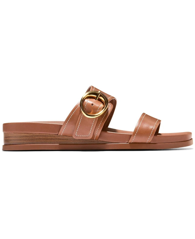 Cole Haan Women's Oaklynn Double Band Slip-On Footbed Sandals