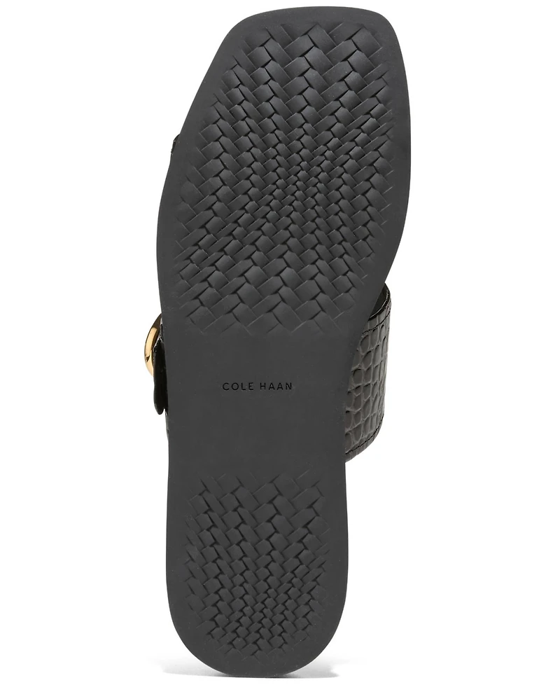 Cole Haan Women's Oaklynn Double Band Slip-On Footbed Sandals