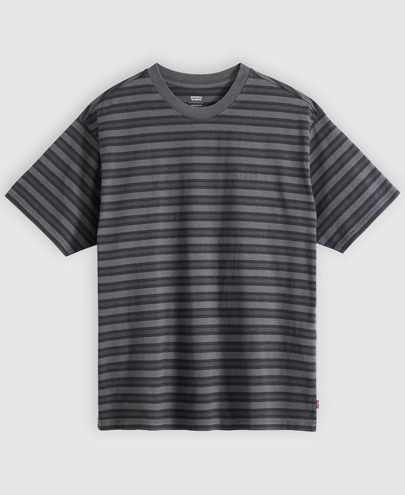 Levi's Premium Men's Short-Sleeve Striped Crewneck T-Shirt