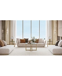 Emila 3-Pc. Round Coffee Table and End Set