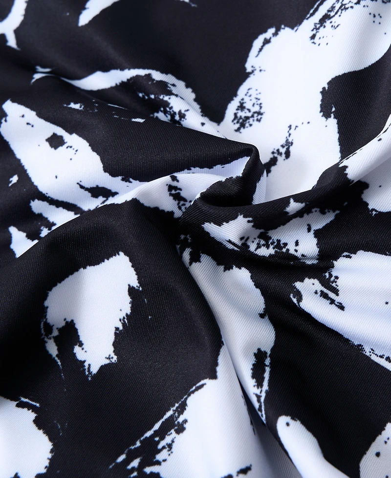 Chubbies Men's Full Contrast Performance Short-Sleeve Polo Shirt - Black