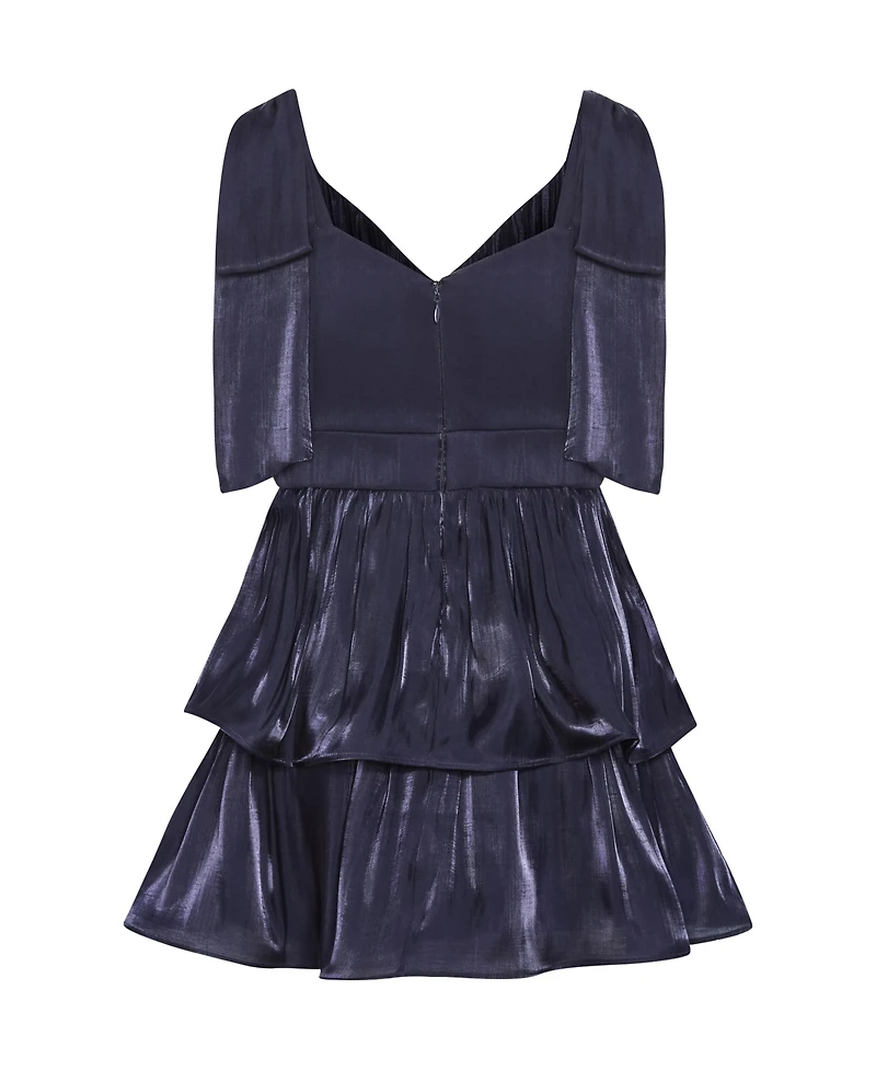 City Chic Women's Plus Betty Bow Mini Dress