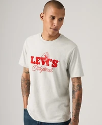 Levi's Men's Graphic Logo Detail Crewneck T-Shirt