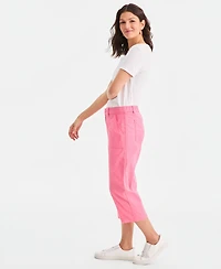 Style & Co Women's Seamed Utility Capri Pants, Macy's Exclusive