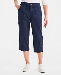 Style & Co Women's Seamed Utility Capri Pants, Macy's Exclusive