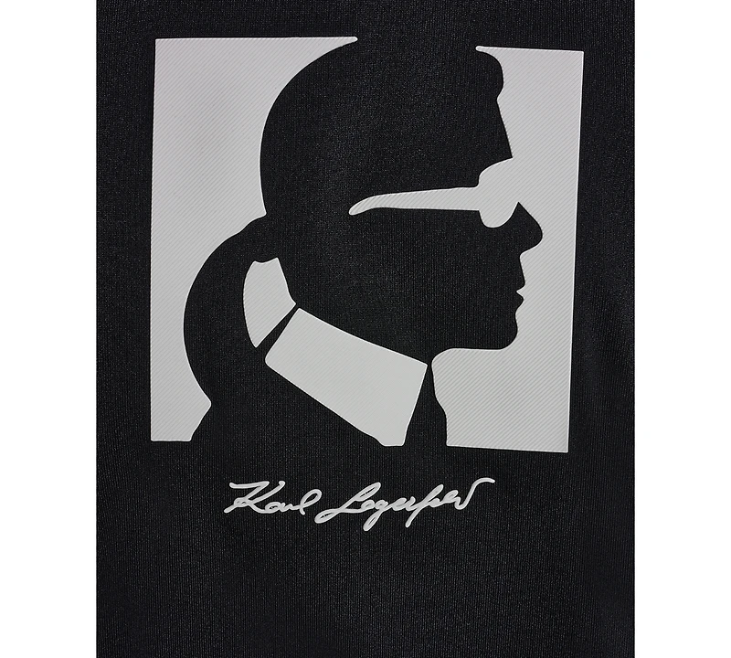 Karl Lagerfeld Paris Men's Short-Sleeve Icon Rashguard