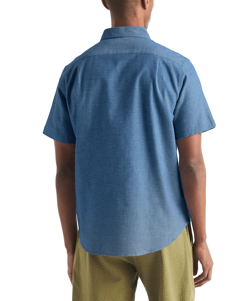 Nautica Men's Oxford Short-Sleeve Shirt