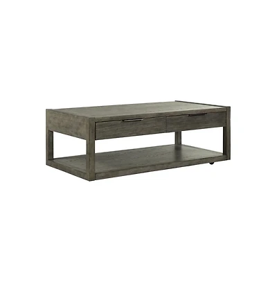 Liberty Furniture Industies, Inc Cocktail Table Contemporary, Grey in Dusty Taupe Finish