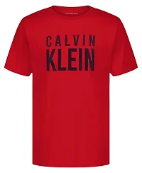 Calvin Klein Boys' 8-20 Ck Structure Short-Sleeve Crewneck T-Shirt