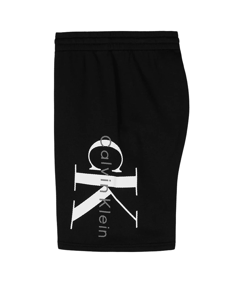 Calvin Klein Boys' 8-20 Ck Graphic Knit Pull-On Shorts