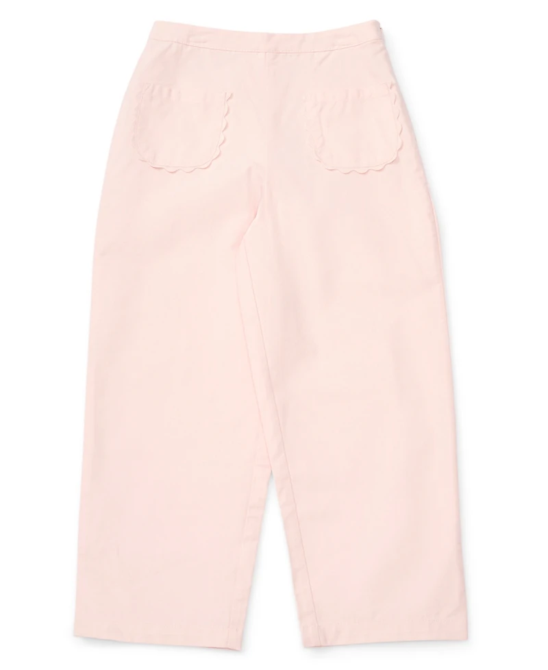 CeCe Girls' 7-16 Rikrak Trim Front Pockets Pants