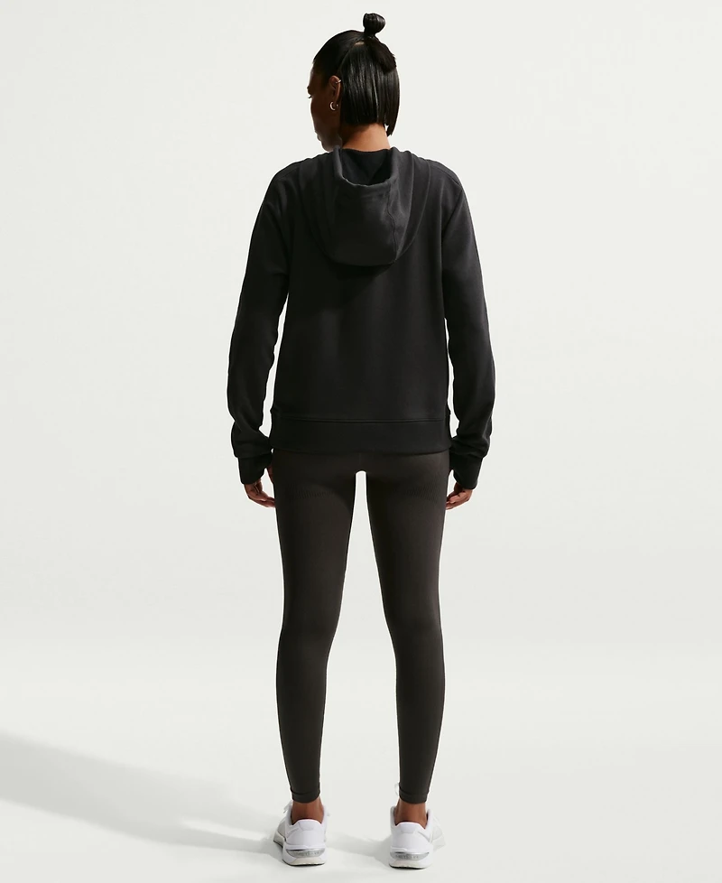 Nike Pro Women's Dri-fit French Terry Pull-On Hoodie