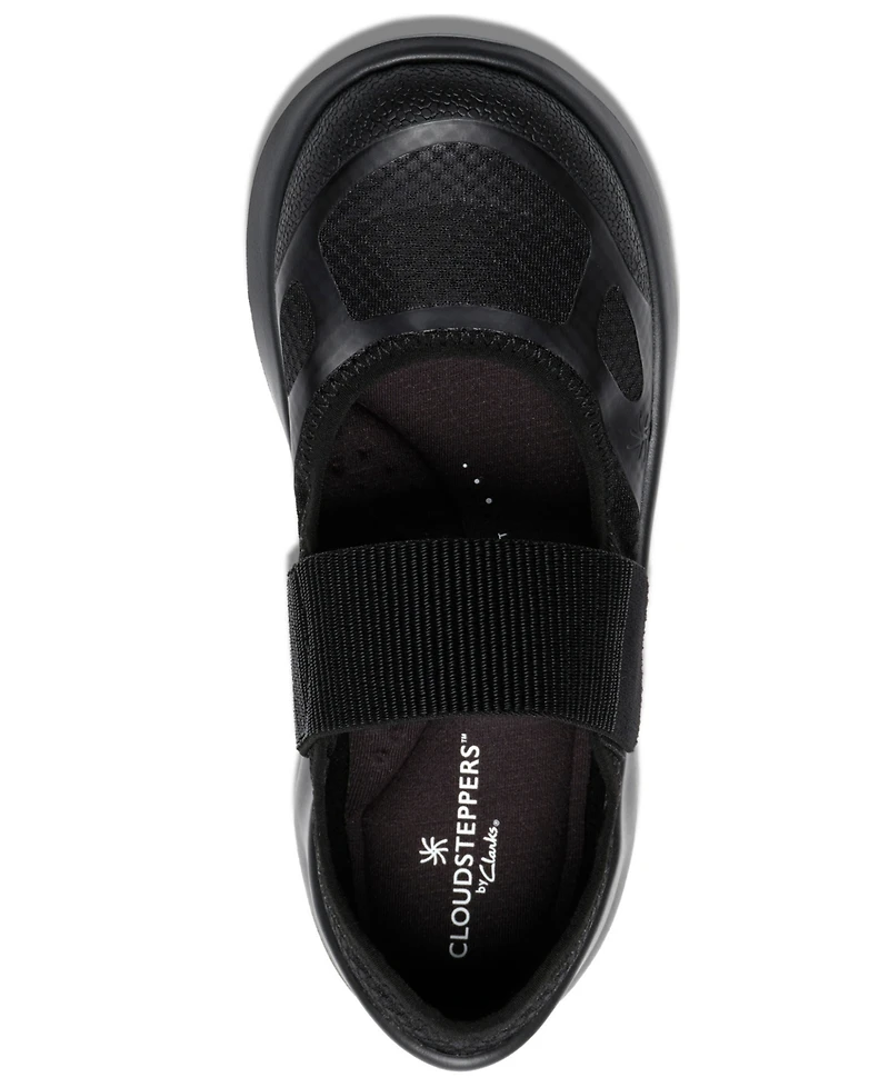 Clarks Women's Cloudsteppers Solevana Strap Flats