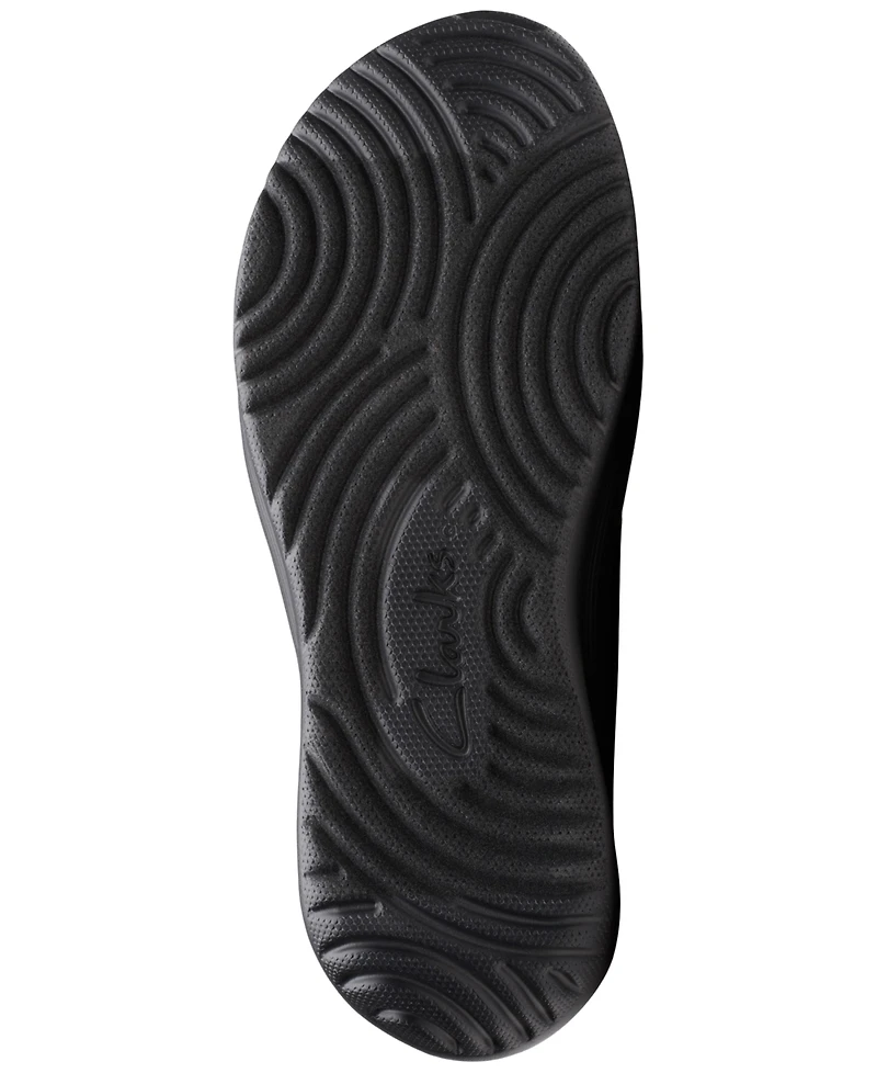 Clarks Women's Cloudsteppers Solevana Jane Round Toe Flats