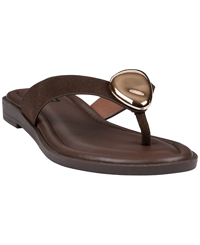 Gc Shoes Women's Lumi Hardware Flat Sandals
