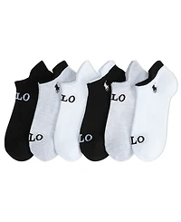 Polo Ralph Lauren Women's Multi-Mesh Low-Cut Socks, 6-Pack