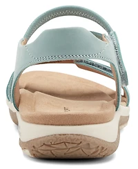 Rockport Women's Shevon Strappy Flat Round Toe Sandals