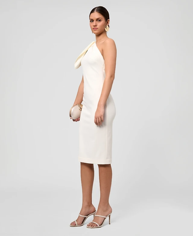 rachel roy asymmetrical dress RACHEL Rachel Roy Women's Asymmetrical Drape Beaded Strap Midi Dress
