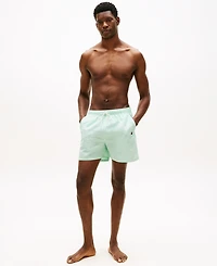 Tommy Hilfiger Men's Medium Drawstring Zip Pocket 5" Swim Trunks