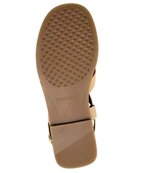 Aerosoles Women's Cargo Open Toe Flat Sandals