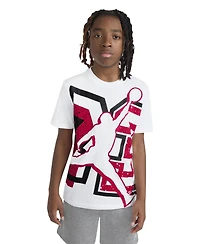 Jordan Boys' 8-20 Split 23 Graphic Crewneck T-Shirt
