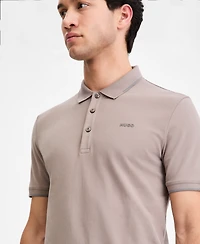Hugo Boss Men's Cotton-Blend Tipping Polo Shirt