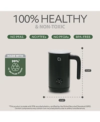 Willow Kitchen 4-in-1 Electric Milk Frother and Steamer -Barista Quality Froth Steam - Hot Cold Foam Options