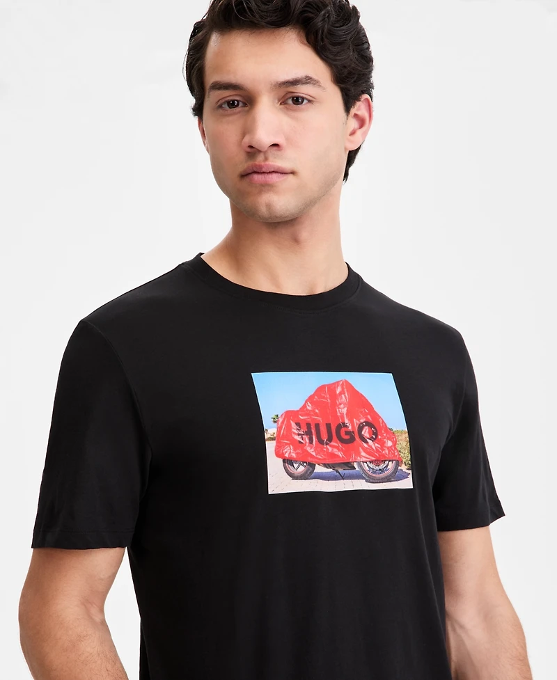 Hugo Boss Men's Cotton Crewneck Relaxed T-Shirt