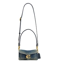Coach Tabby Small Cotton Denim Shoulder Bag