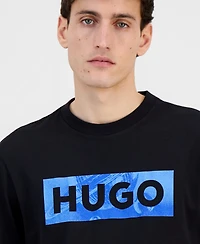 Hugo Boss Men's Cotton Logo Crewneck T-Shirt