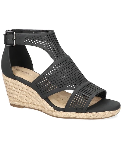 Easy Street Women's Tova Espadrille Wedge Sandals