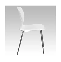 Emma+Oliver Multipurpose Dining Accent Stack Chair
