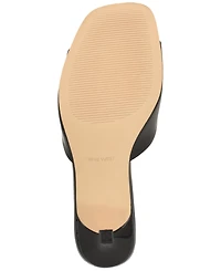 Nine West Women's Lamell Square Toe Slip-on Dress Sandals
