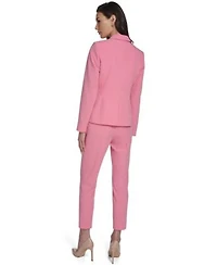 Tommy Hilfiger Womens Notch Collar One Button Blazer Womens Ankle Pants