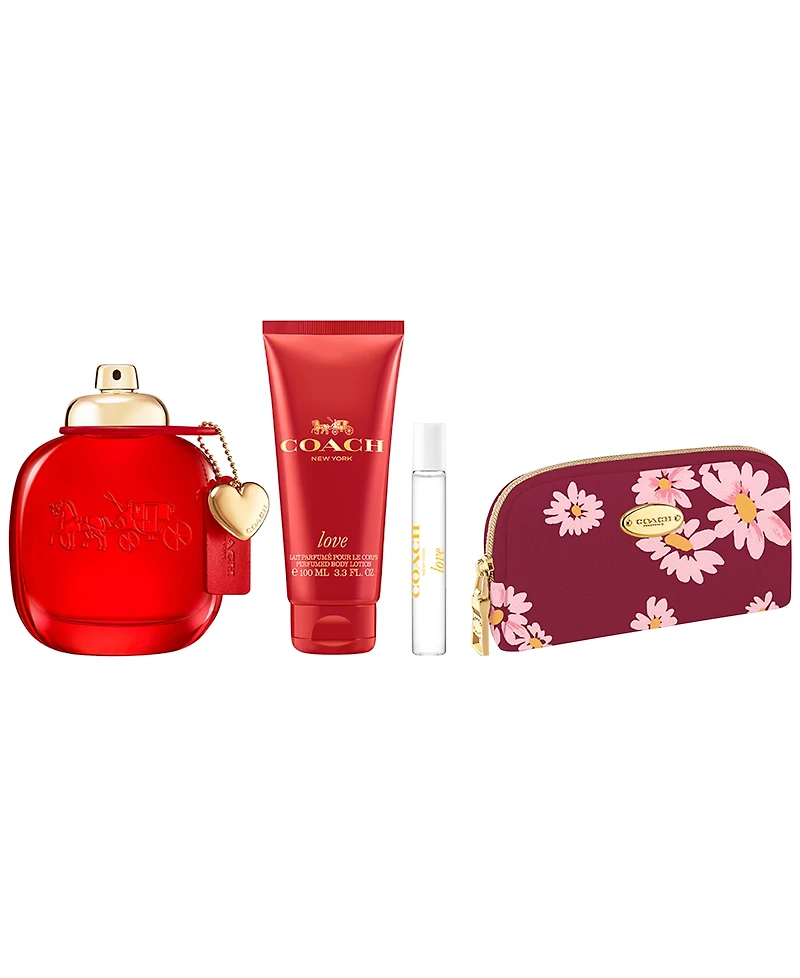 Coach 4-Pc. Love Eau De Parfum Spray Set