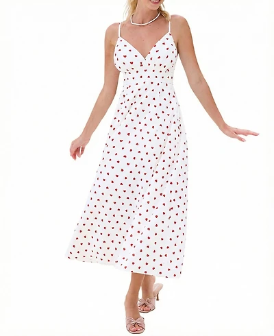 Cupshe Women's Heating Up Polka Dot Midi Beach Dress